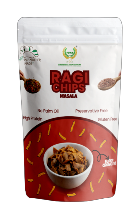 Ragi Chips – Crunchy Millet Snacks Made with Ragi, Rice & Sabudana | Baked-Style, Light & Healthy