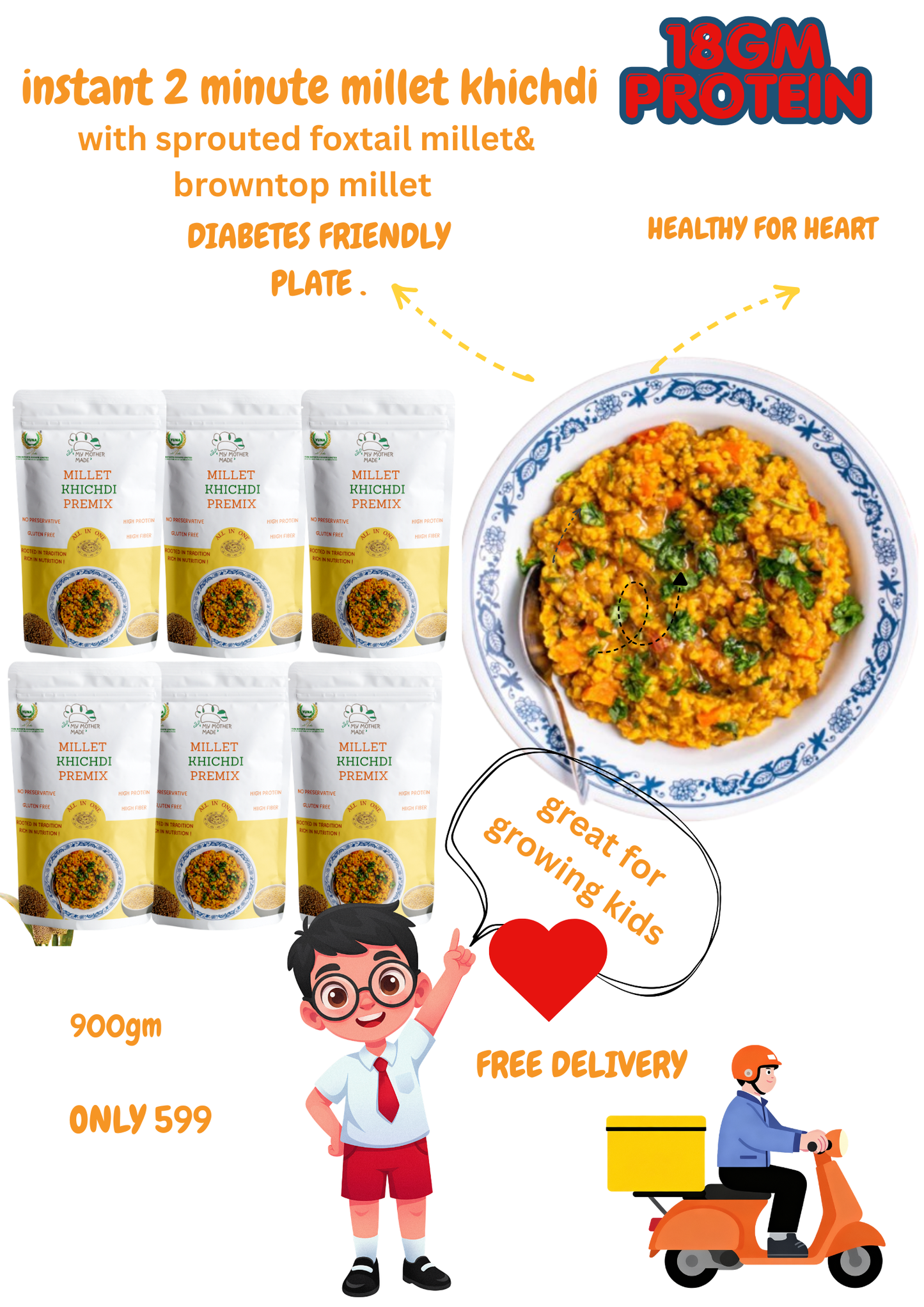 weight management Millet khichdi